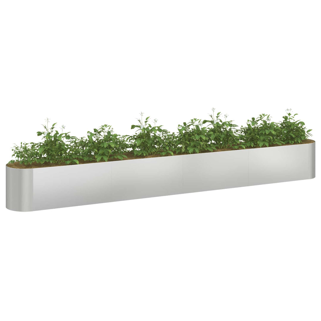 Hævet Havebed Galvaniseret stål 360 x 40 x 40 cm