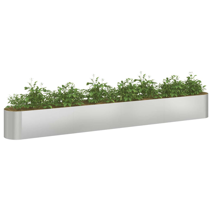 Hævet Havebed Galvaniseret stål 360 x 40 x 40 cm