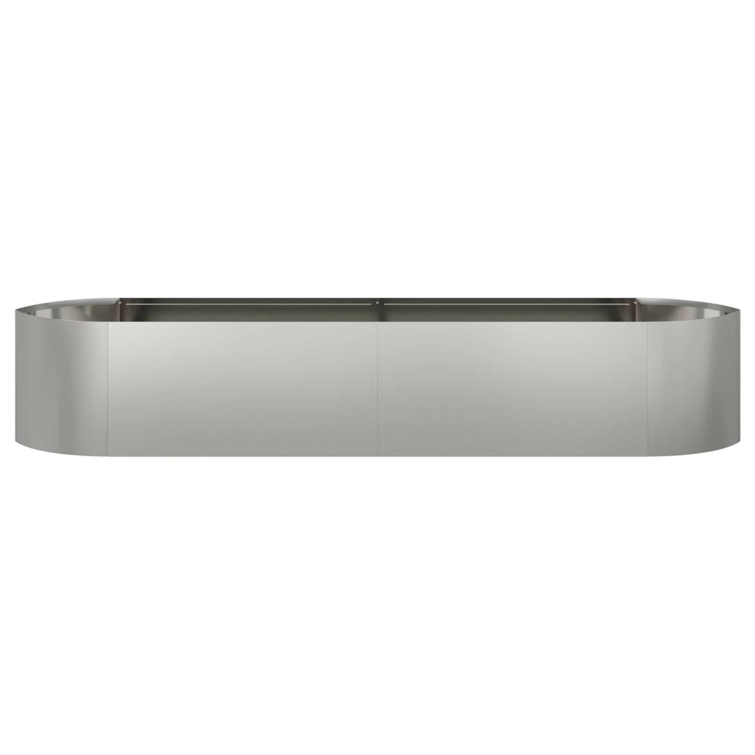 Hævet Havebed Galvaniseret stål 220 x 40 x 40 cm Stål