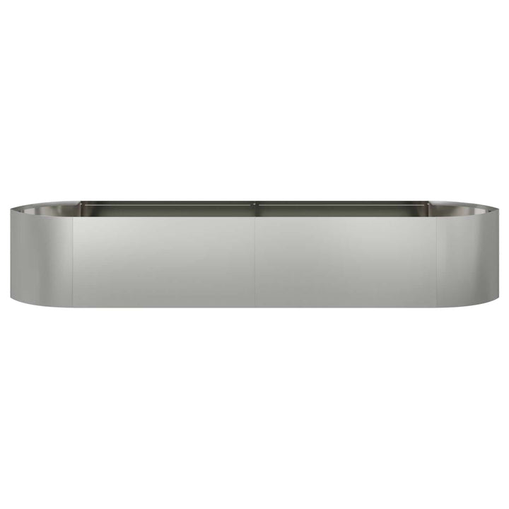 Hævet Havebed Galvaniseret stål 220 x 40 x 40 cm Stål