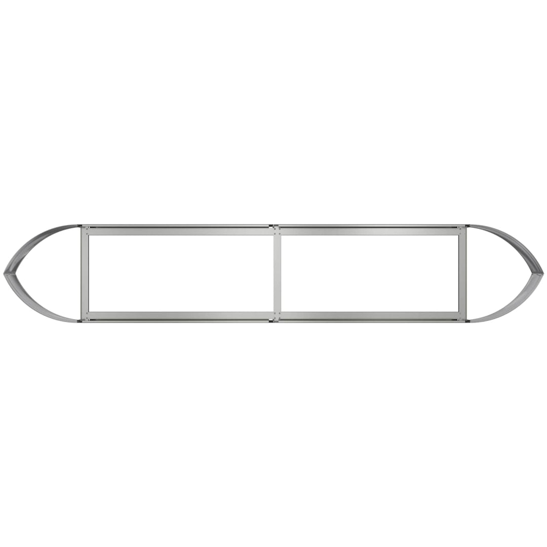 Hævet Havebed Galvaniseret stål 220 x 40 x 40 cm Stål