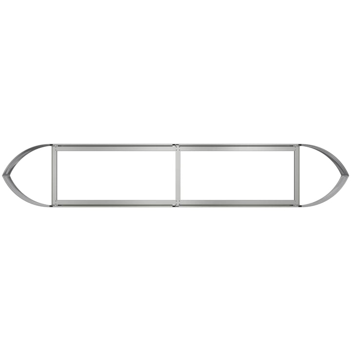 Hævet Havebed Galvaniseret stål 220 x 40 x 40 cm Stål