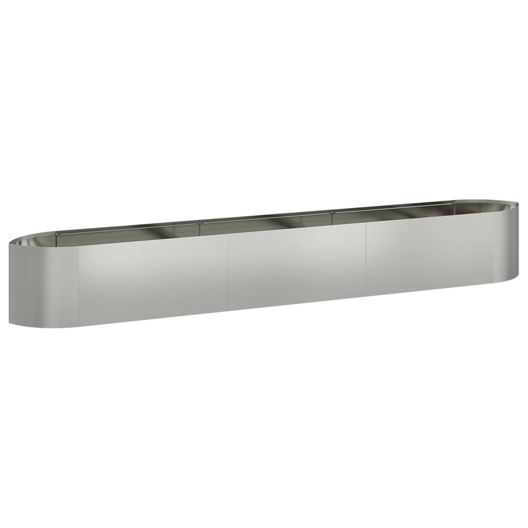 Hævet Havebed Galvaniseret stål 300 x 40 x 40 cm Stål