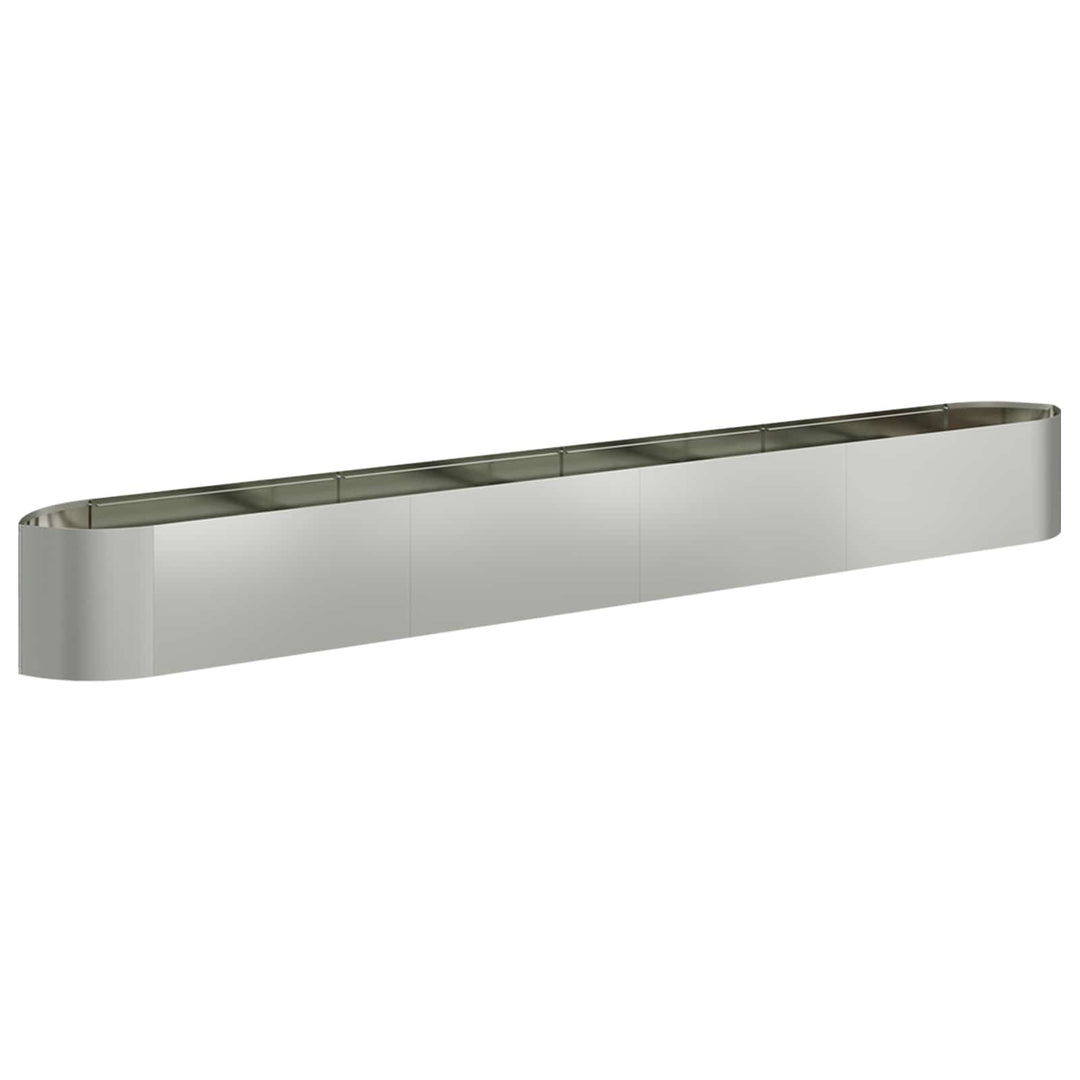Hævet Havebed Galvaniseret stål 380 x 40 x 40 cm Stål