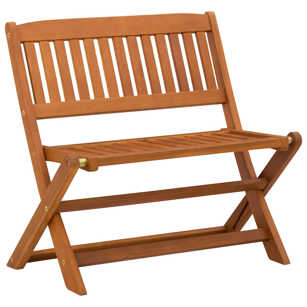 Børnebænk Brun 61 x 38 x 57 cm Massiv Eucalyptus Træ