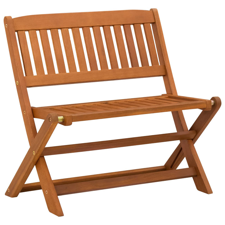 Børnebænk Brun 61 x 38 x 57 cm Massiv Eucalyptus Træ