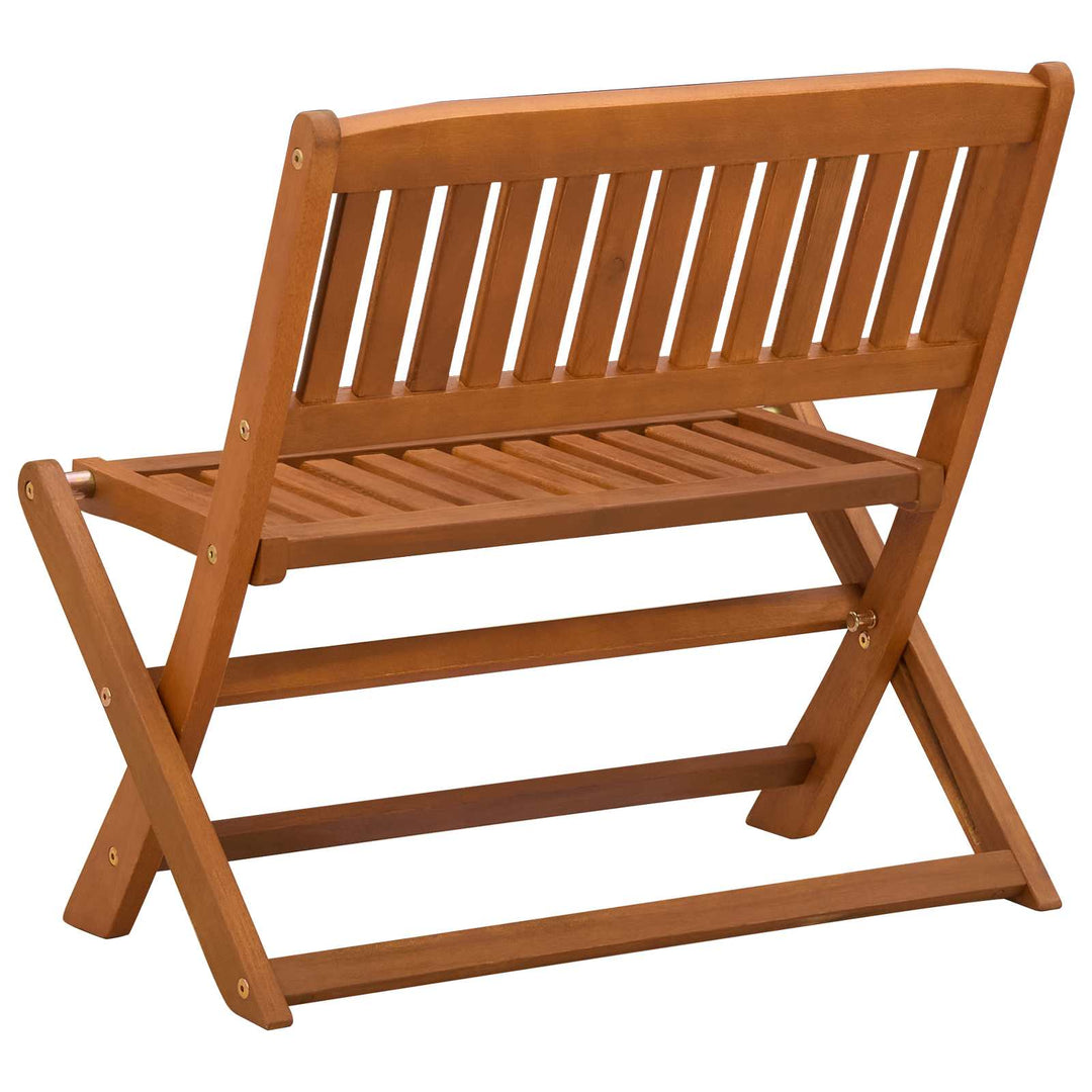 Børnebænk Brun 61 x 38 x 57 cm Massiv Eucalyptus Træ