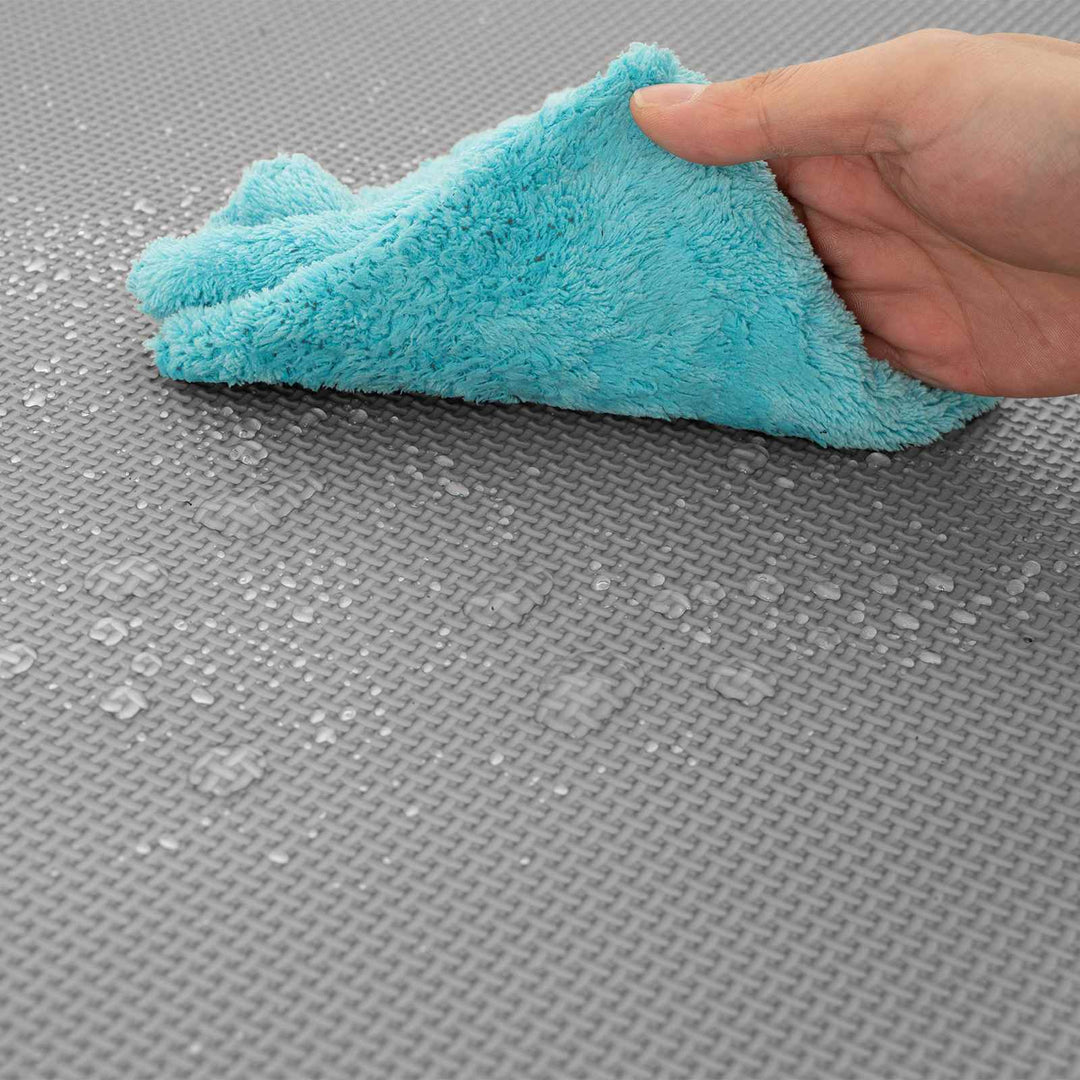 Poolbundmåtte 12 pcs Grå 4,32 m² EVA skum