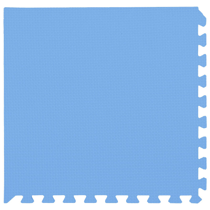 Poolbundmåtte 24 pcs Blå 8,64 m² EVA skum