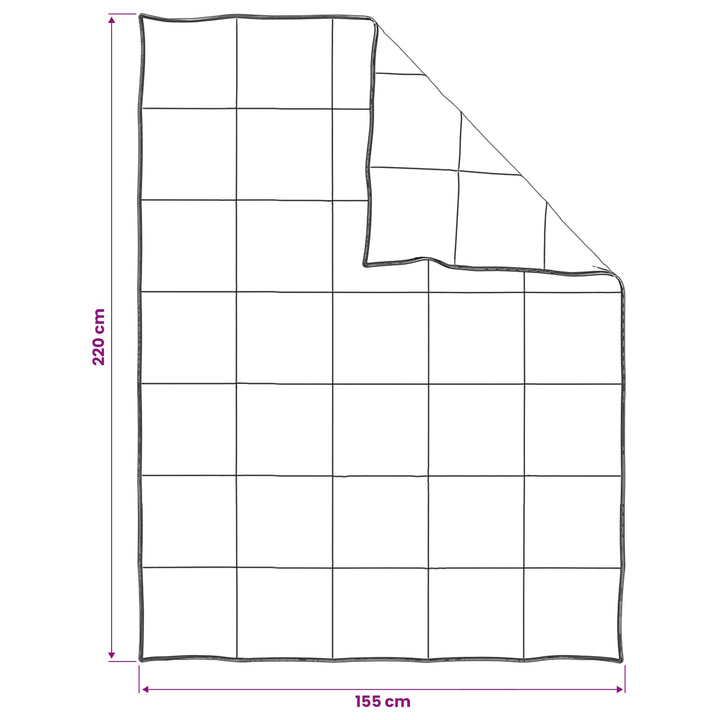 Dynebetræk Sæt 3 stk. Hvid Bambusfiber