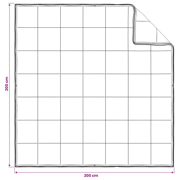 Dynebetræk Sæt 3 stk. Hvid Bambus