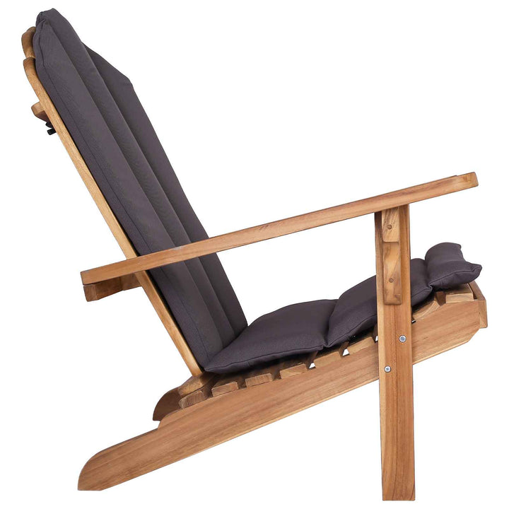 Have Adirondack Stol Naturfarvet Massiv Teaktræ