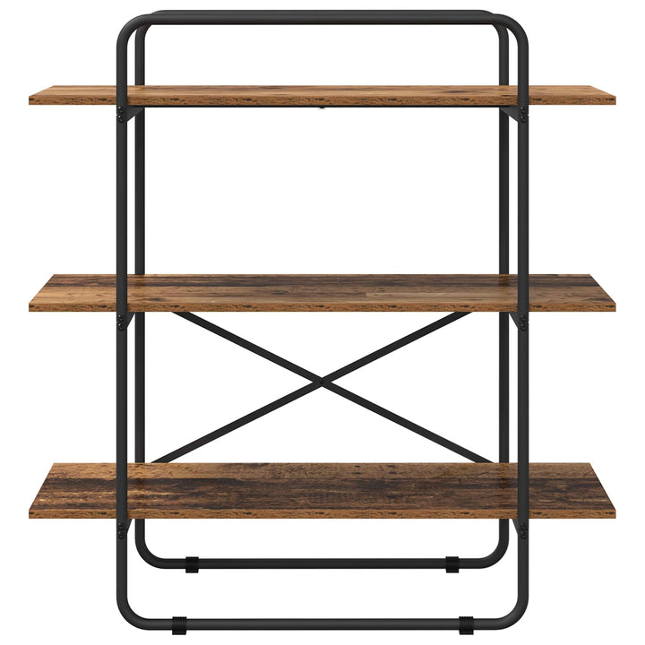 Bogreol 3 niveauer 100 x 35 x 105 cm PB Egetræ