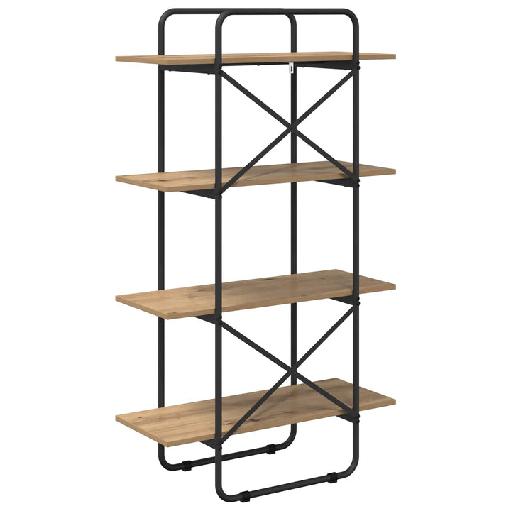Bogreol 4 niveauer 60 x 35 x 140 cm PB Artisan-eg