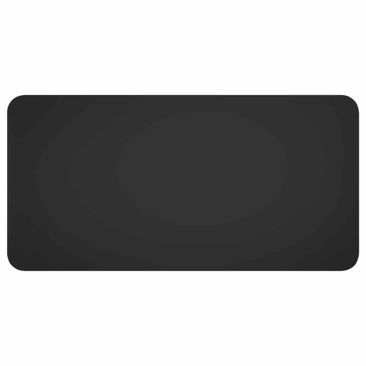 Spisebord 100 x 50 x 75 cm Konstrueret træ Sort Rektangulær