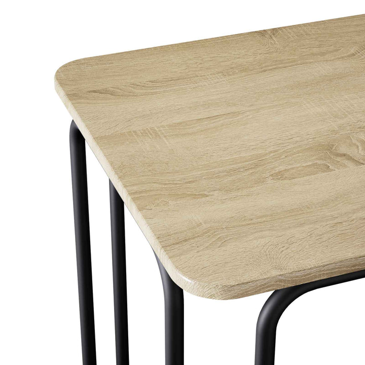 Spisebord 100 x 50 x 75 cm Konstrueret træ Sonoma-eg