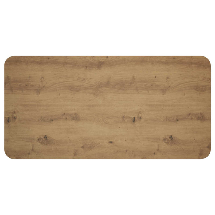 Spisebord 100 x 50 x 75 cm Konstrueret træ Artisan-eg