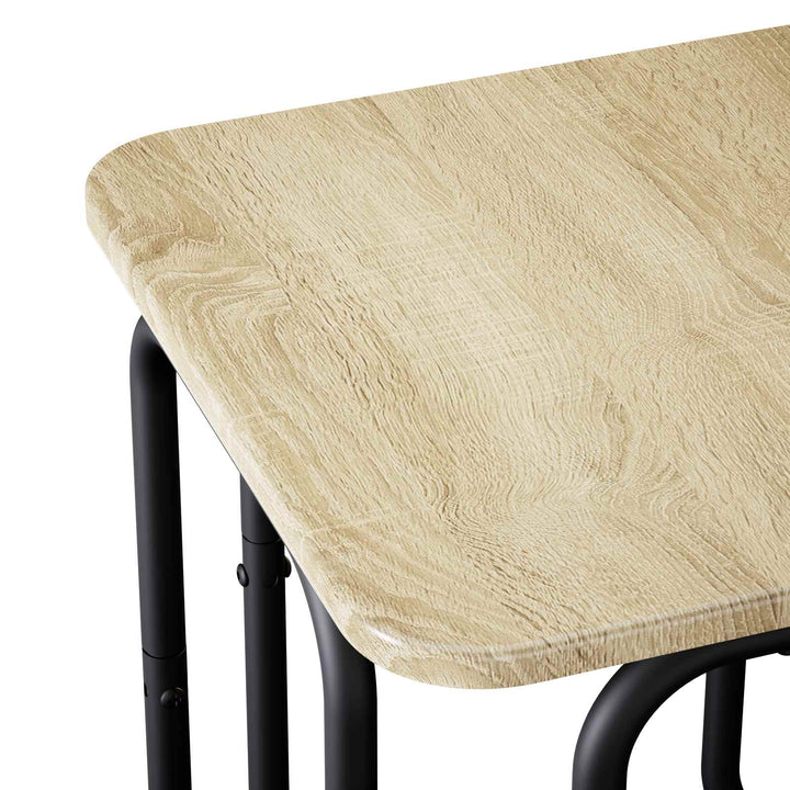 Sofabord Sonoma-eg 40 x 40 x 45 cm Konstrueret træ