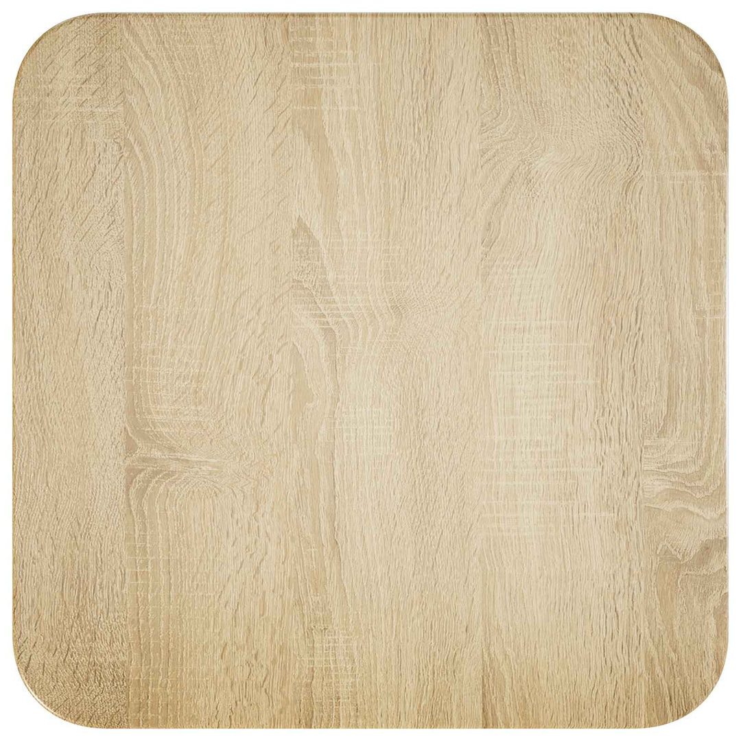Sofabord Sonoma-eg 40 x 40 x 45 cm Konstrueret træ