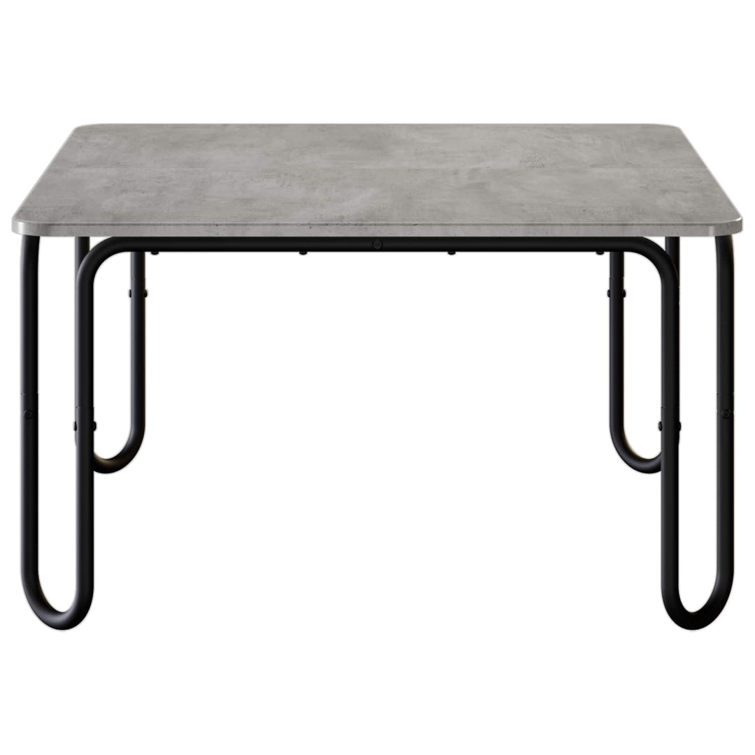 Sofabord Betongrå 59 x 59 x 45 cm Konstrueret træ