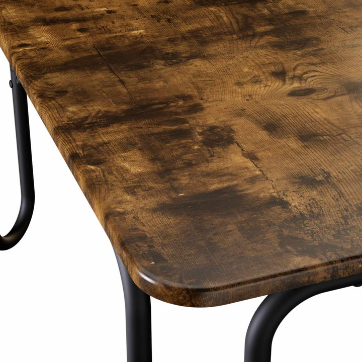 Sofabord Røget eg 59 x 59 x 45 cm Konstrueret træ