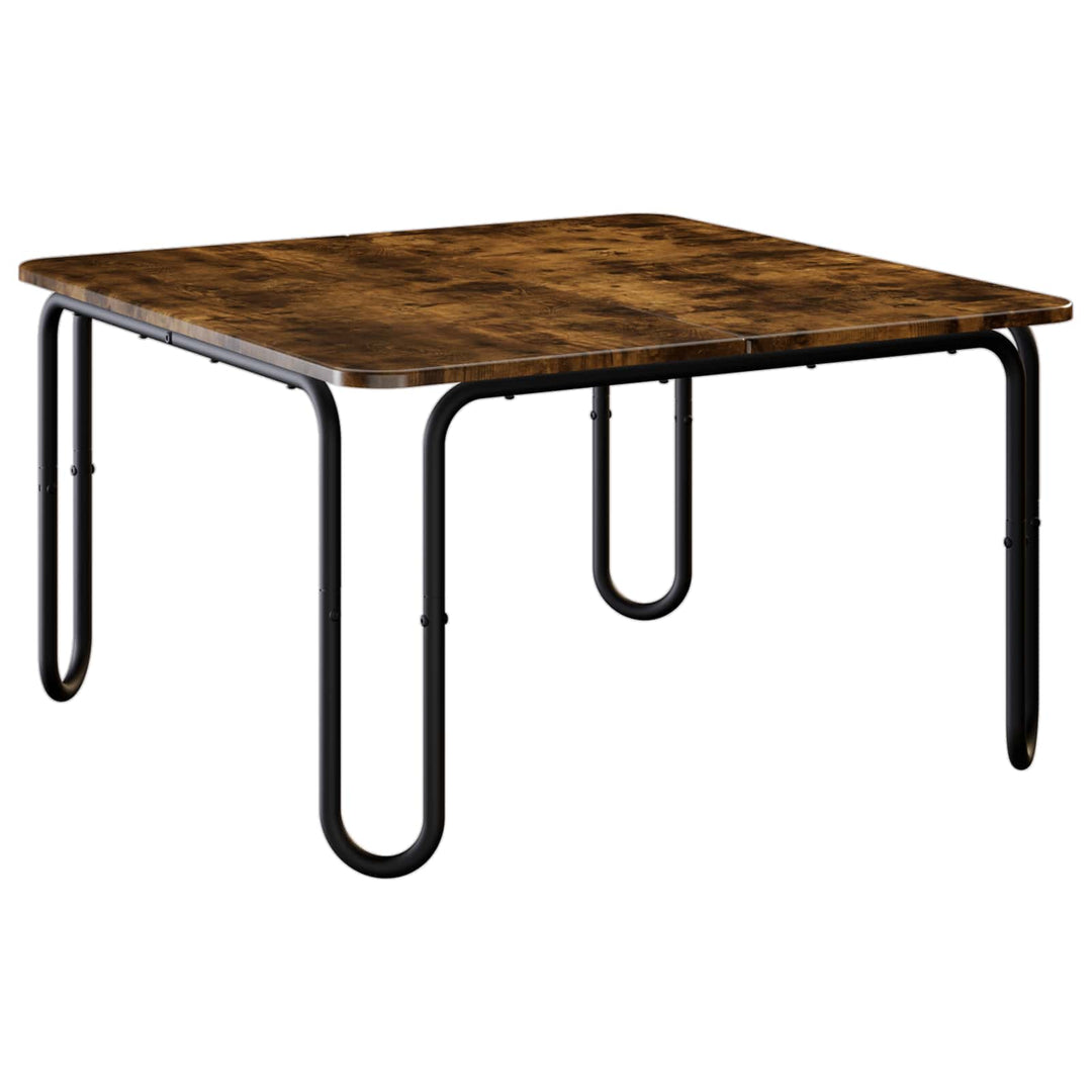 Sofabord Røget eg 59 x 59 x 45 cm Konstrueret træ