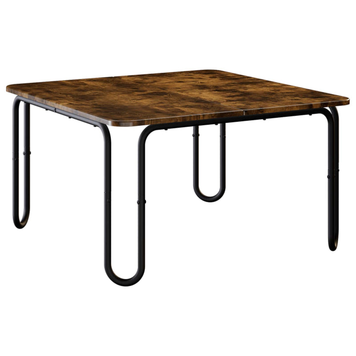 Sofabord Røget eg 59 x 59 x 45 cm Konstrueret træ