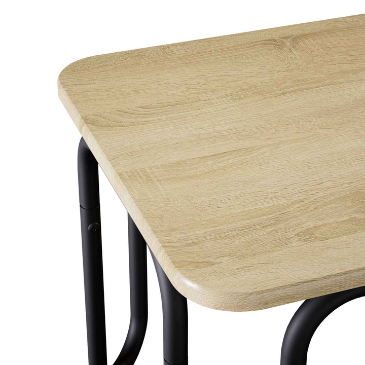 Sofabord Sonoma-eg 79,5 x 40 x 36 cm Konstrueret træ