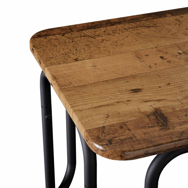 Sofabord Gammelt træ 79,5 x 40 x 36 cm Konstrueret træ