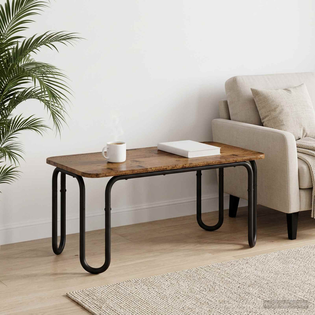 Sofabord Gammelt træ 79,5 x 40 x 36 cm Konstrueret træ