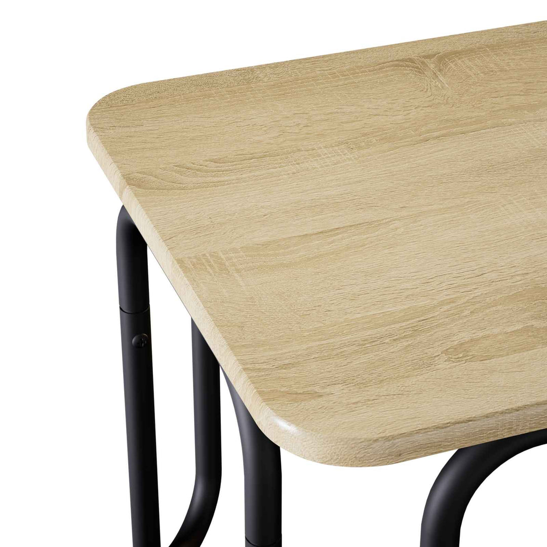 Sofabord Sonoma-eg 100 x 50 x 45 cm Konstrueret træ