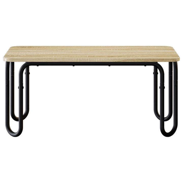 Sofabord Sonoma-eg 100 x 50 x 45 cm Konstrueret træ