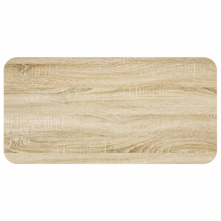 Sofabord Sonoma-eg 100 x 50 x 45 cm Konstrueret træ