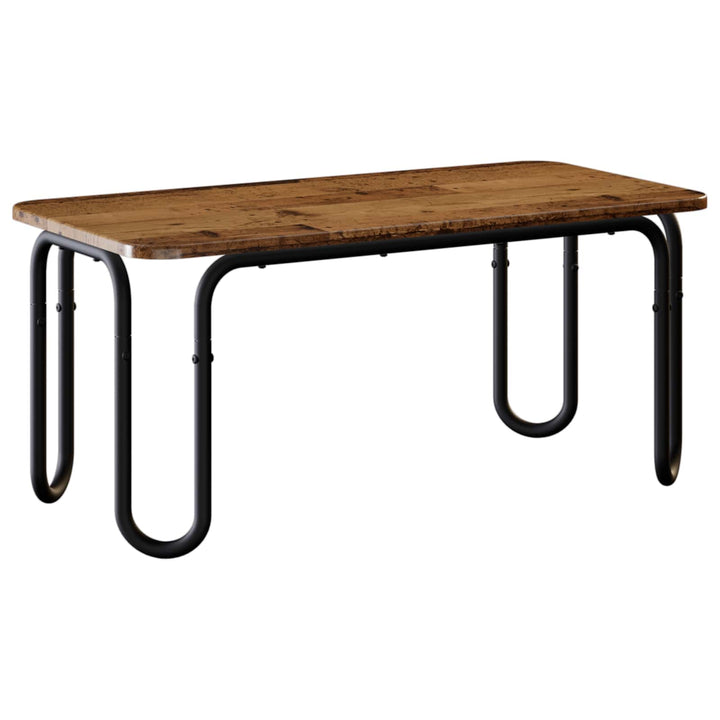 Sofabord Gammelt træ 100 x 50 x 45 cm Konstrueret træ
