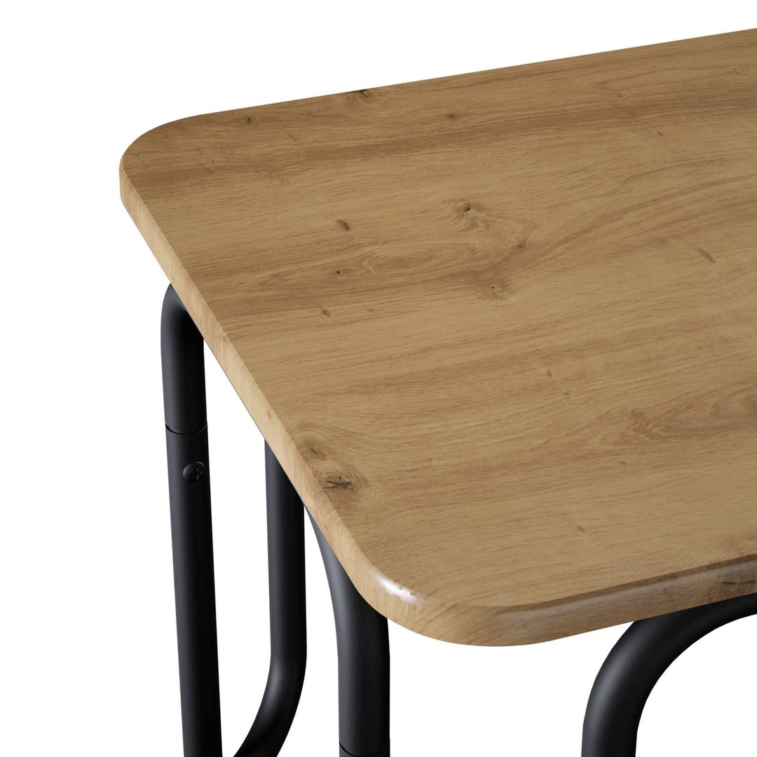 Sofabord Artisan-eg 100 x 50 x 45 cm Konstrueret træ