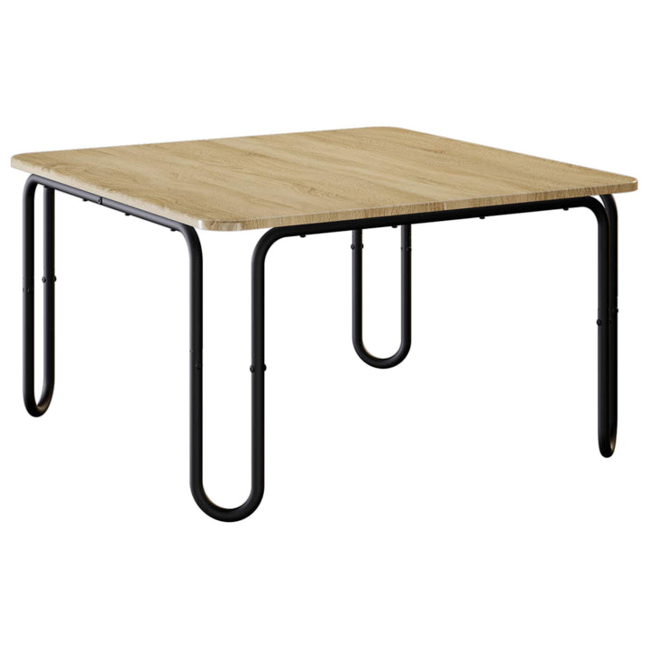 Sofabord Sonoma-eg 79,5 x 79,5 x 45 cm Konstrueret træ