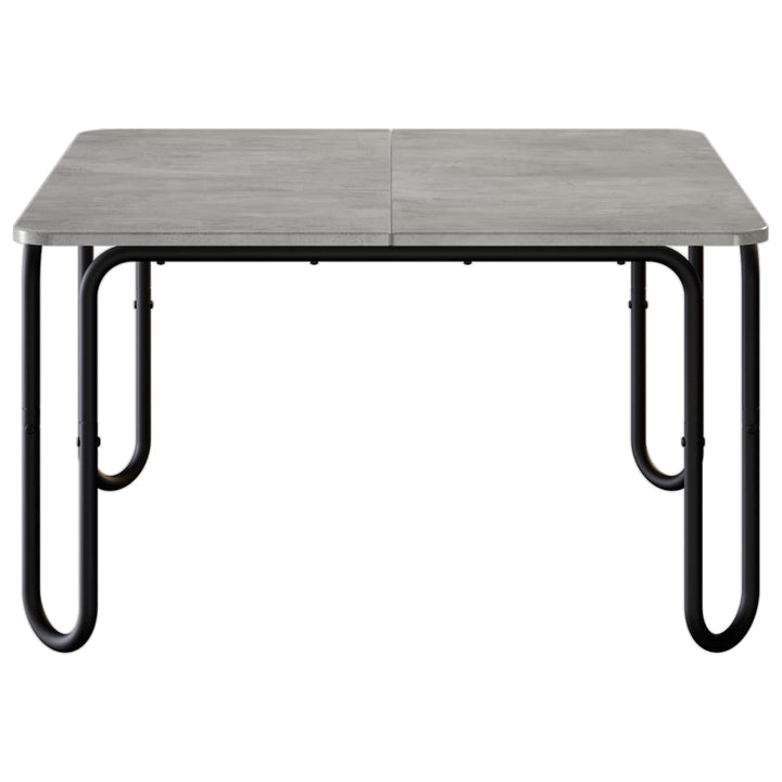 Sofabord Betongrå 79,5 x 79,5 x 45 cm Konstrueret træ