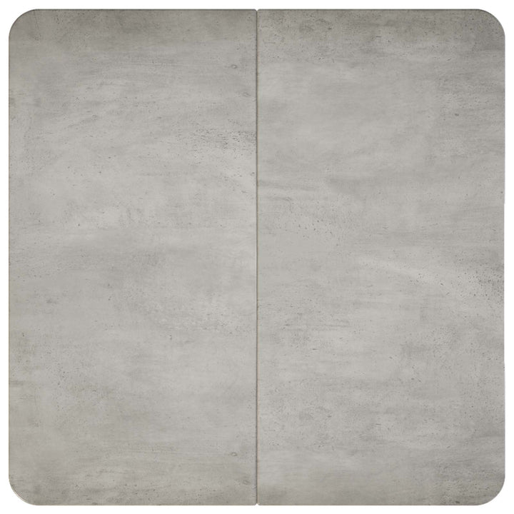 Sofabord Betongrå 100 x 100 x 45 cm Konstrueret træ