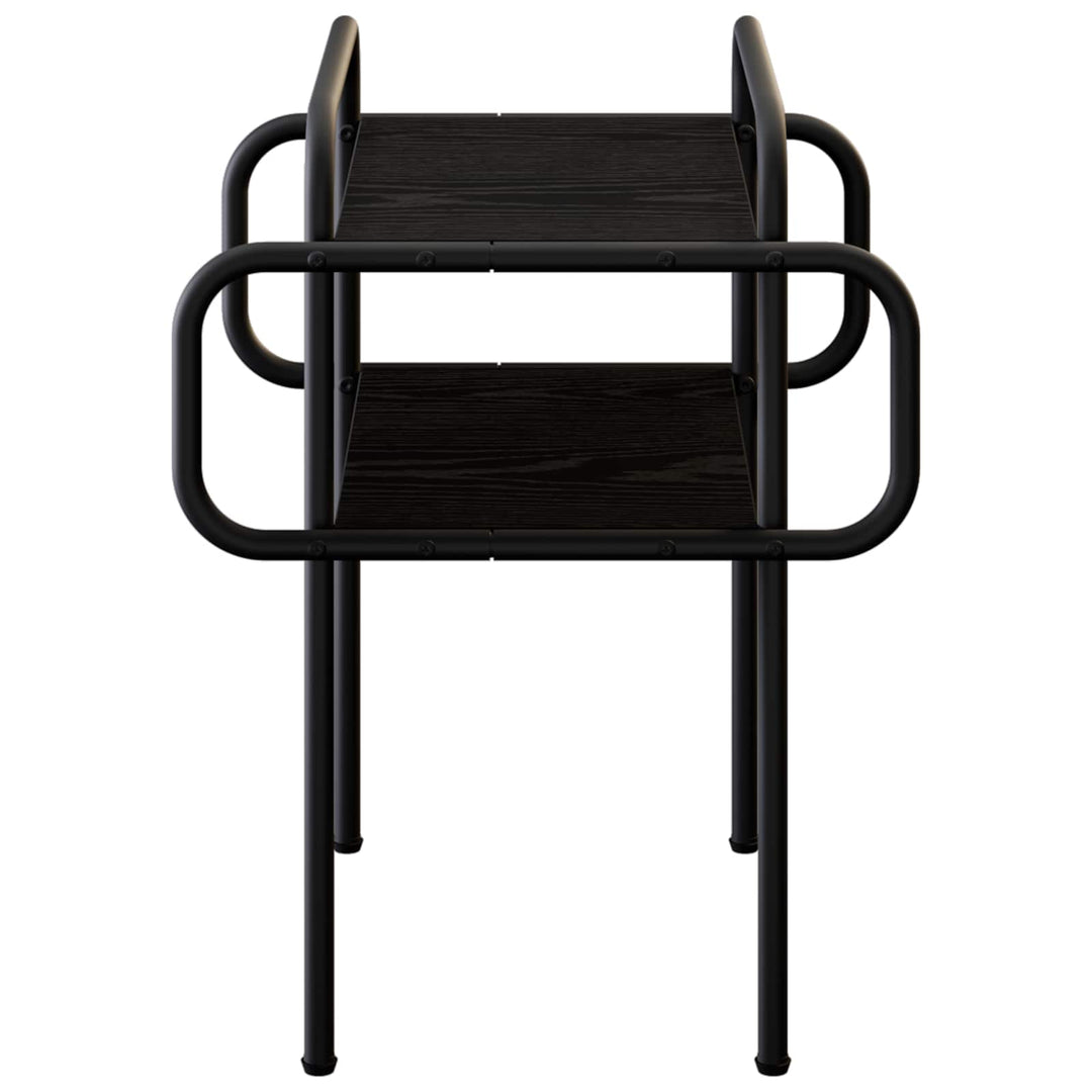 Sofabord Sort eg 40 x 40 x 51 cm Konstrueret træ