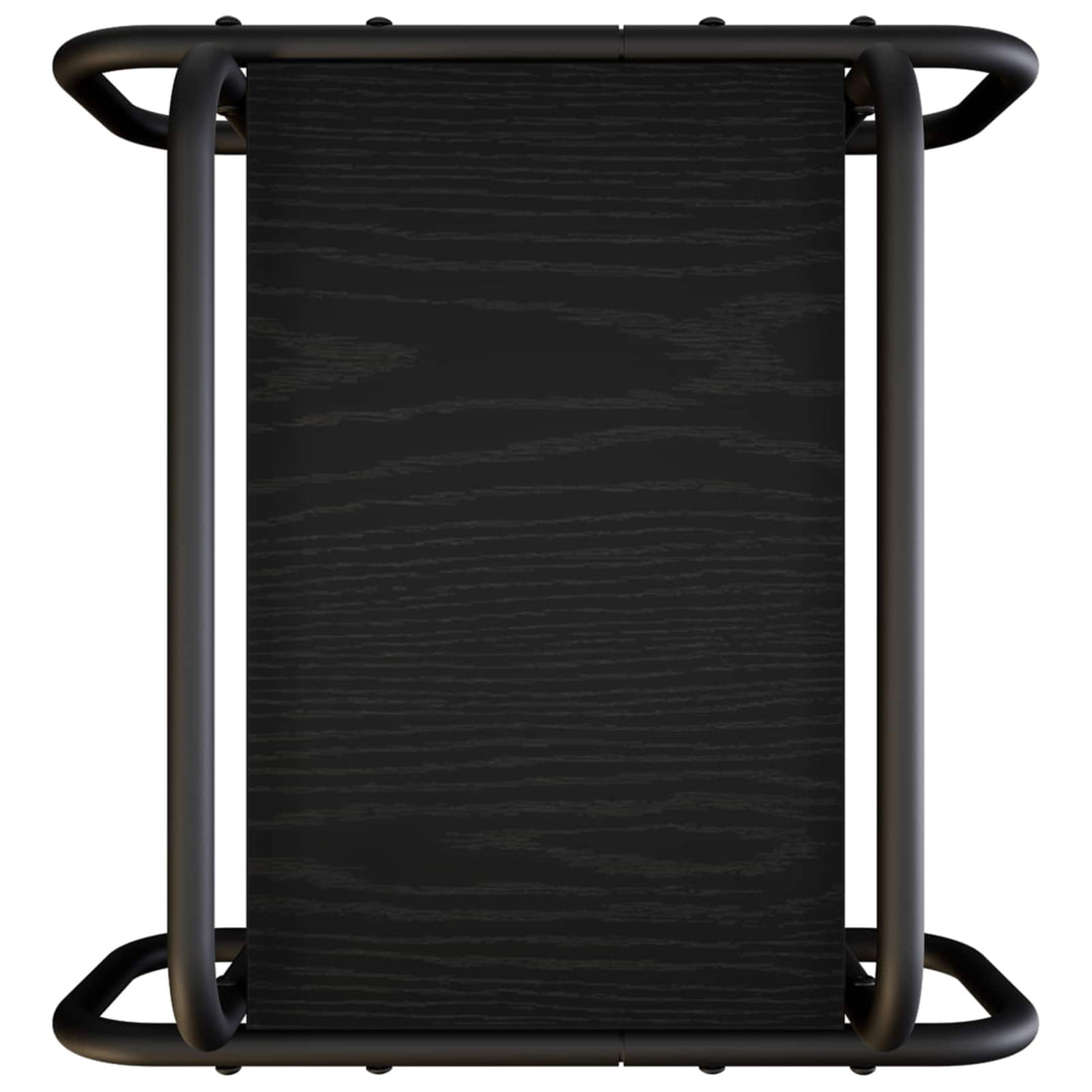 Sofabord Sort eg 40 x 40 x 51 cm Konstrueret træ