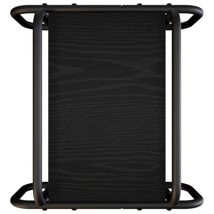 Sofabord Sort eg 40 x 40 x 51 cm Konstrueret træ