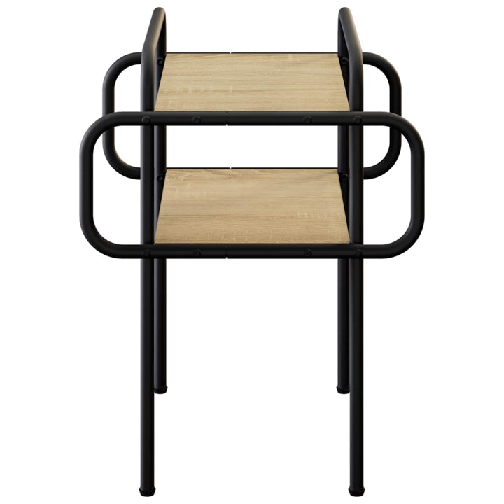 Sofabord Sonoma-eg 40 x 40 x 51 cm Konstrueret træ