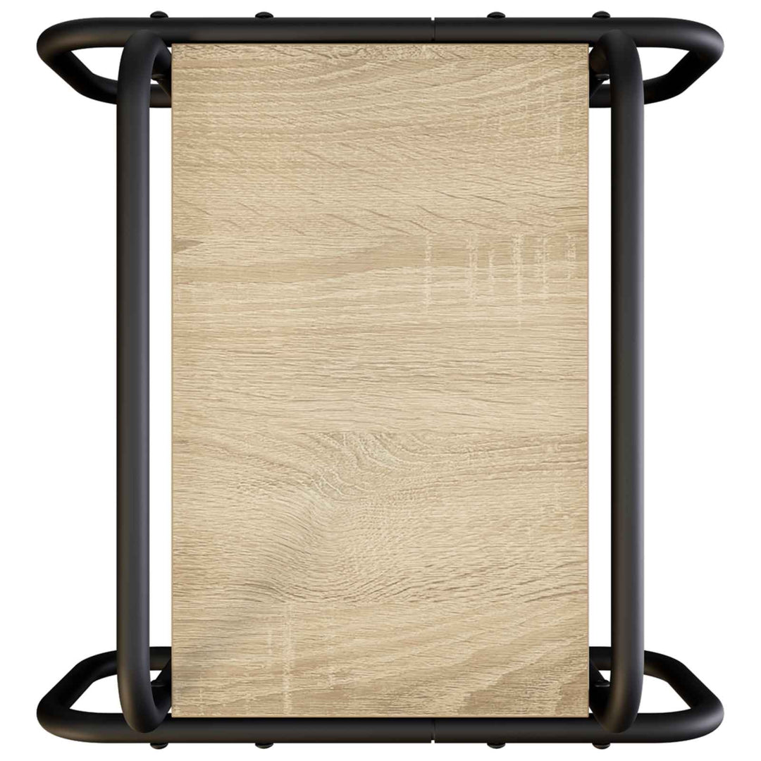 Sofabord Sonoma-eg 40 x 40 x 51 cm Konstrueret træ