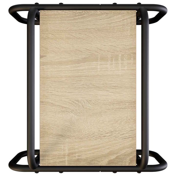 Sofabord Sonoma-eg 40 x 40 x 51 cm Konstrueret træ