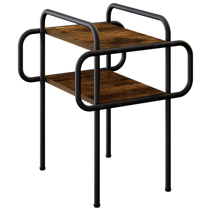 Sofabord Røget eg 40 x 40 x 51 cm Konstrueret træ