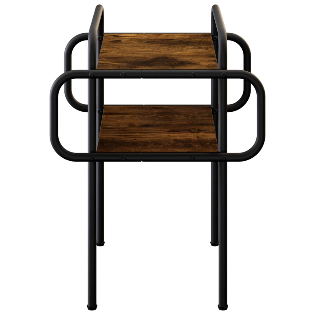 Sofabord Røget eg 40 x 40 x 51 cm Konstrueret træ