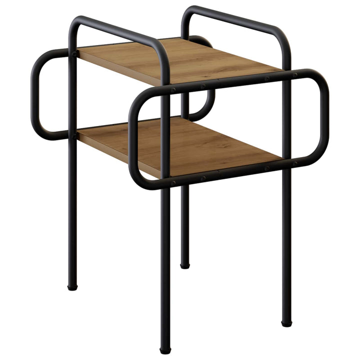 Sofabord Artisan-eg 40 x 40 x 51 cm Konstrueret træ
