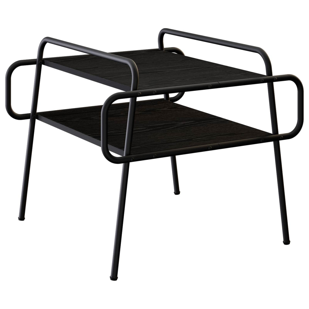 Sofabord Sort eg 50 x 50 x 51 cm Konstrueret træ