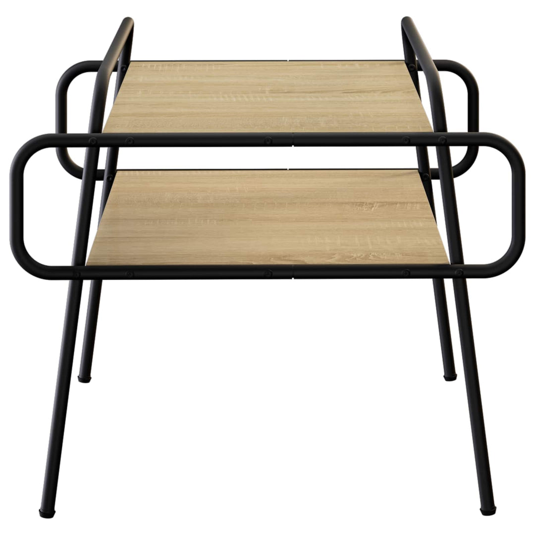 Sofabord Sonoma-eg 50 x 50 x 51 cm Konstrueret træ