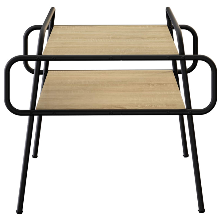 Sofabord Sonoma-eg 50 x 50 x 51 cm Konstrueret træ